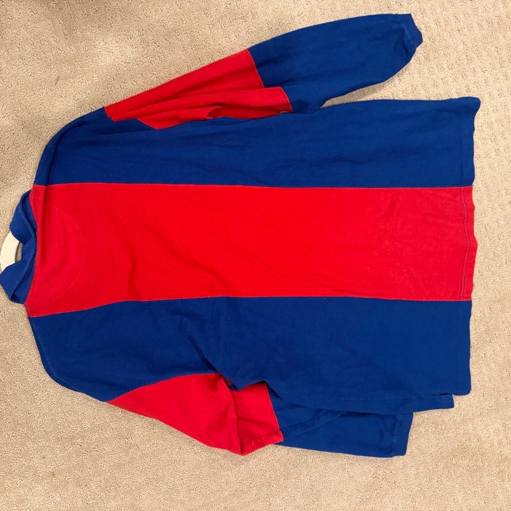 Patriots Vintage Long Sleeve Rugby Shirt - Picture 4 of 4